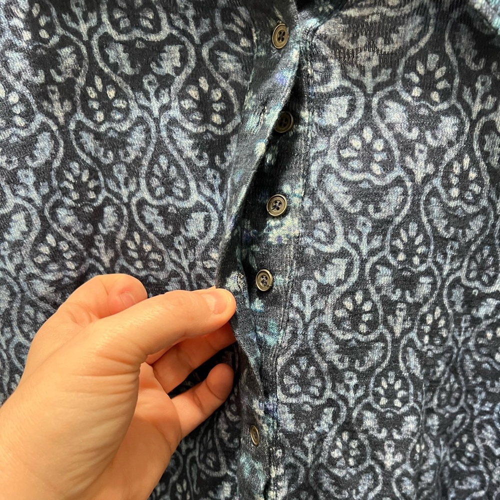 Sundance Half Button Down Top - image 4